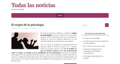 Desktop Screenshot of noticias3defebrero.com.ar